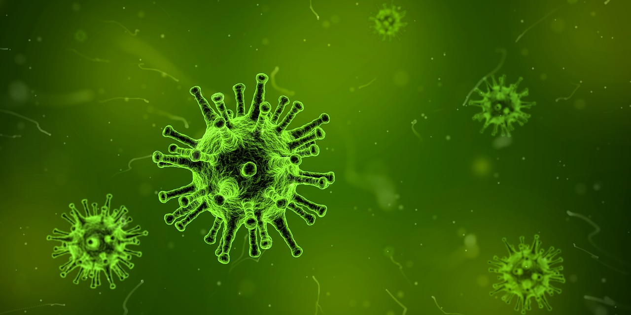 Вирус, болезнь, бактерии, инфекции, вирусный, распространение, ransomware